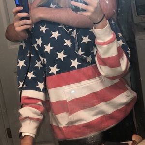 American Flag Hoodie